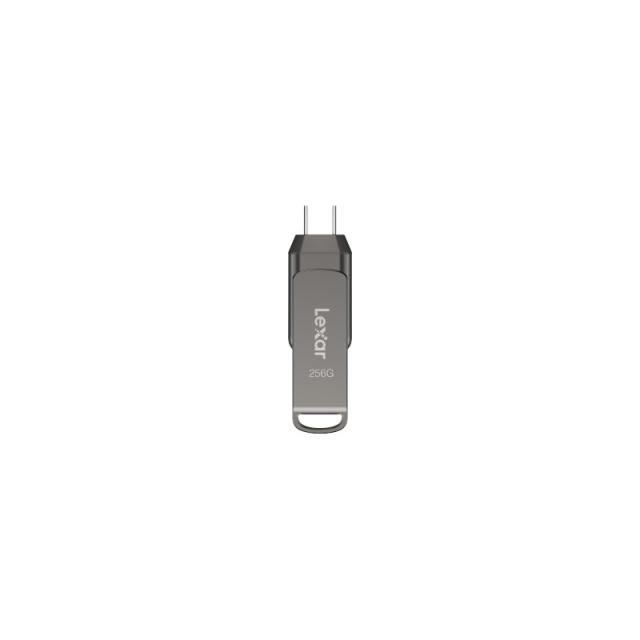 Lexar - JumpDrive LJDD400128G-BNQNG unidad flash USB 128 GB USB Tipo C 3.2 Gen 1 (3.1 Gen 1) Gris