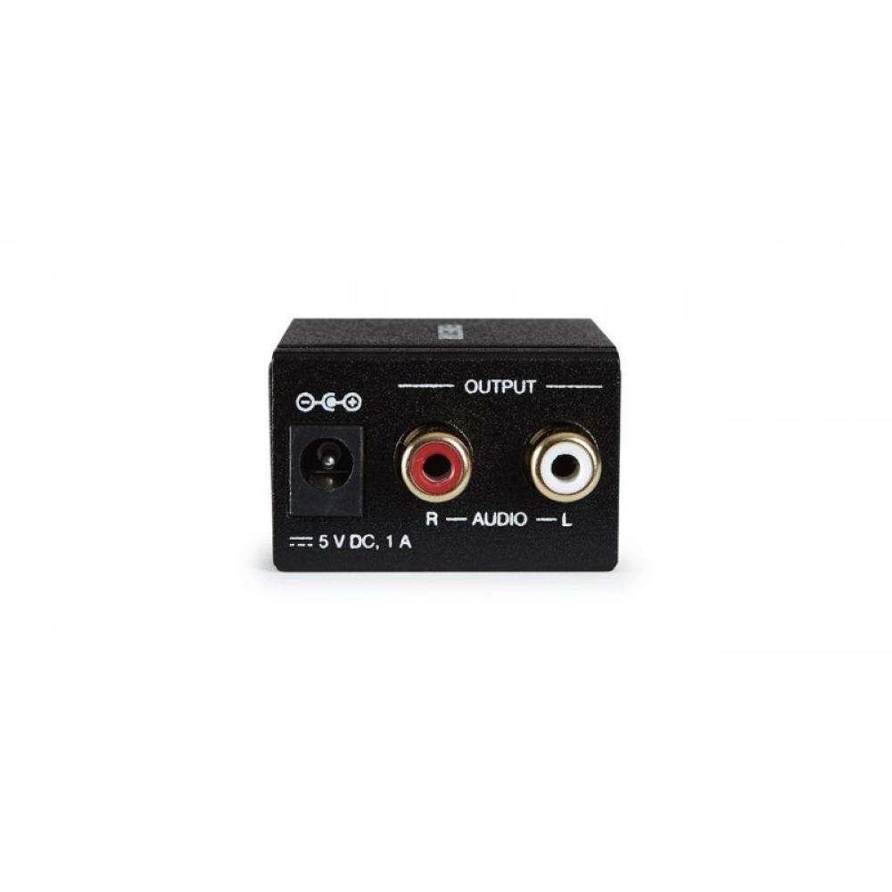 Fonestar - FO-37DA convertidor de audio Negro