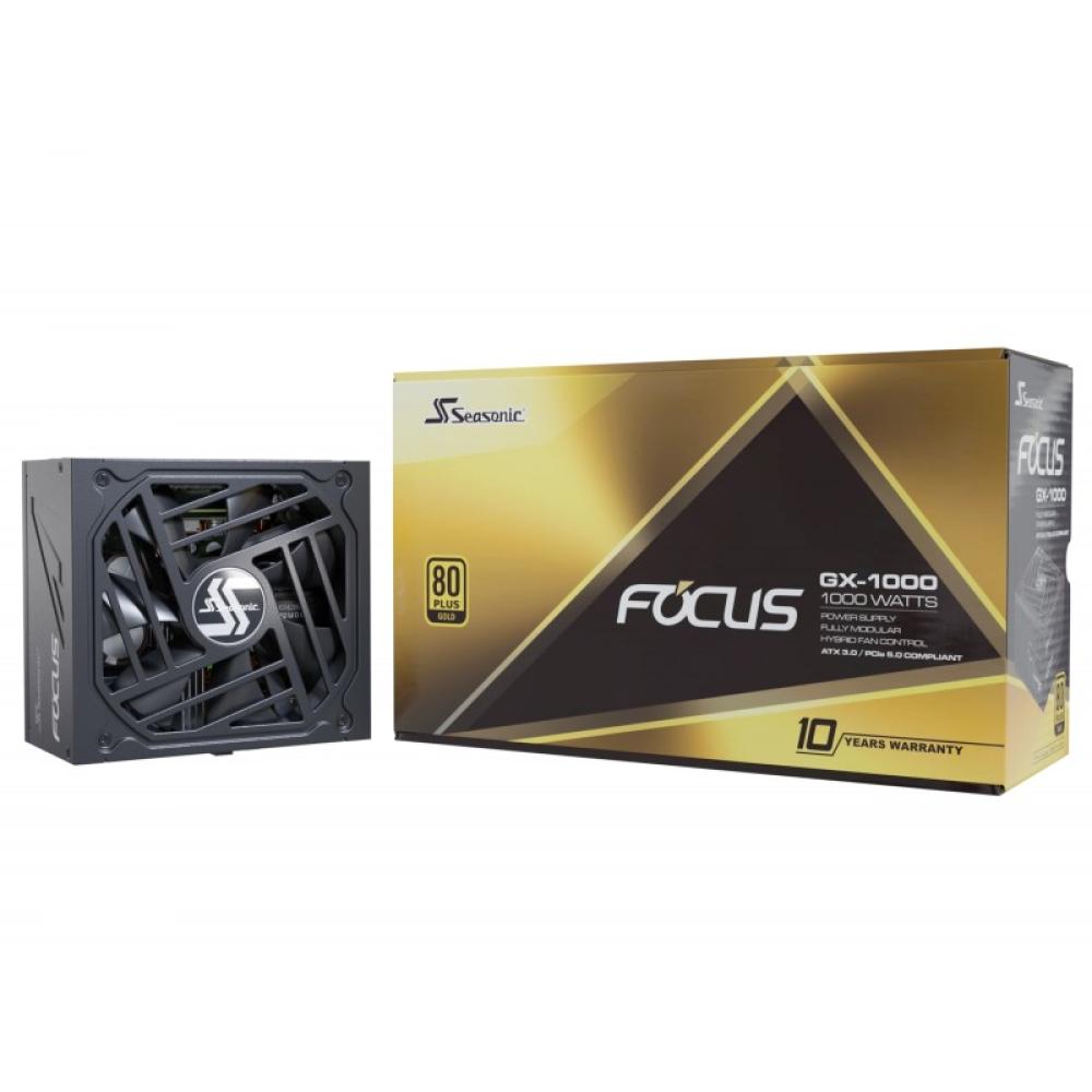 Seasonic - Focus GX ATX 3.0 unidad de fuente de alimentación 1000 W 20+4 pin ATX Negro
