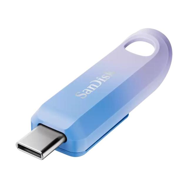 SanDisk - Creator unidad flash USB 512 GB USB Tipo C 3.2 Gen 1 (3.1 Gen 1) Azul, Lila