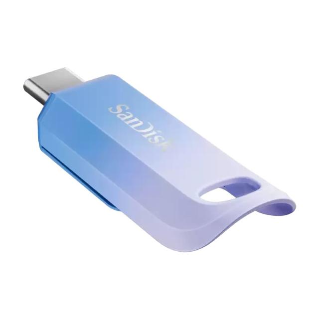 SanDisk - Creator unidad flash USB 512 GB USB Tipo C 3.2 Gen 1 (3.1 Gen 1) Azul, Lila