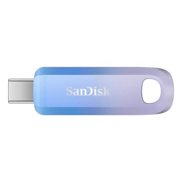 SanDisk - Creator unidad flash USB 512 GB USB Tipo C 3.2 Gen 1 (3.1 Gen 1) Azul, Lila