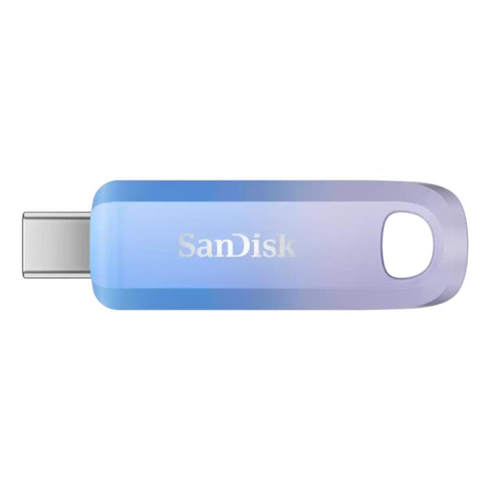 SanDisk - Creator unidad flash USB 512 GB USB Tipo C 3.2 Gen 1 (3.1 Gen 1) Azul, Lila