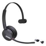 Yealink - BH70 Mono Teams Auriculares Inalámbrico Diadema Oficina/Centro de llamadas USB Type-C / USB Type-A Bluetooth Negro