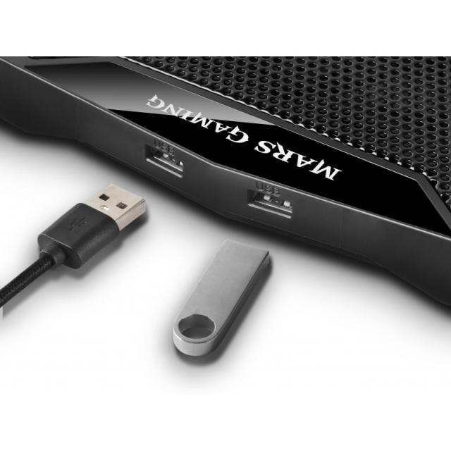 Mars Gaming - MNBC5, Negro, Único