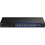 Trendnet - TEG-3284WS switch Gestionado 2.5G Ethernet (100/1000/2500) Negro