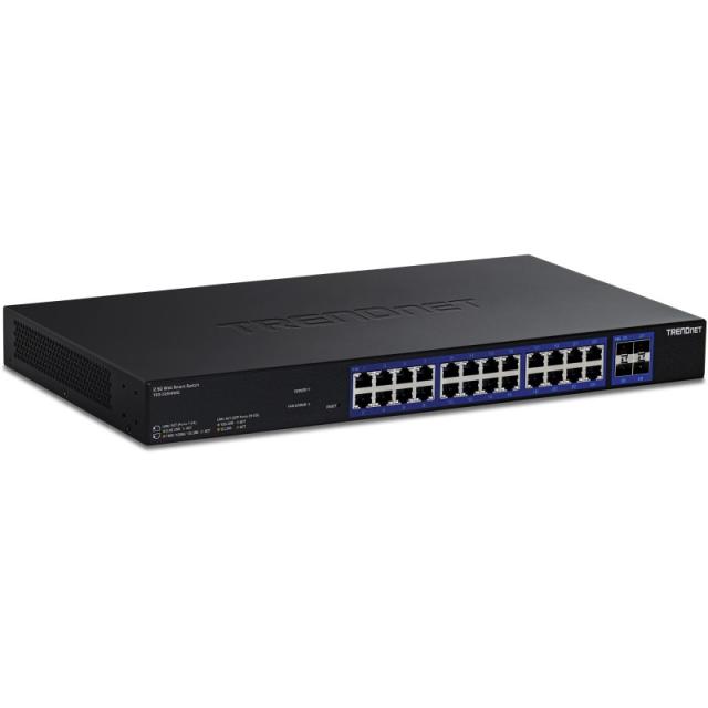 Trendnet - TEG-3284WS switch Gestionado 2.5G Ethernet (100/1000/2500) Negro