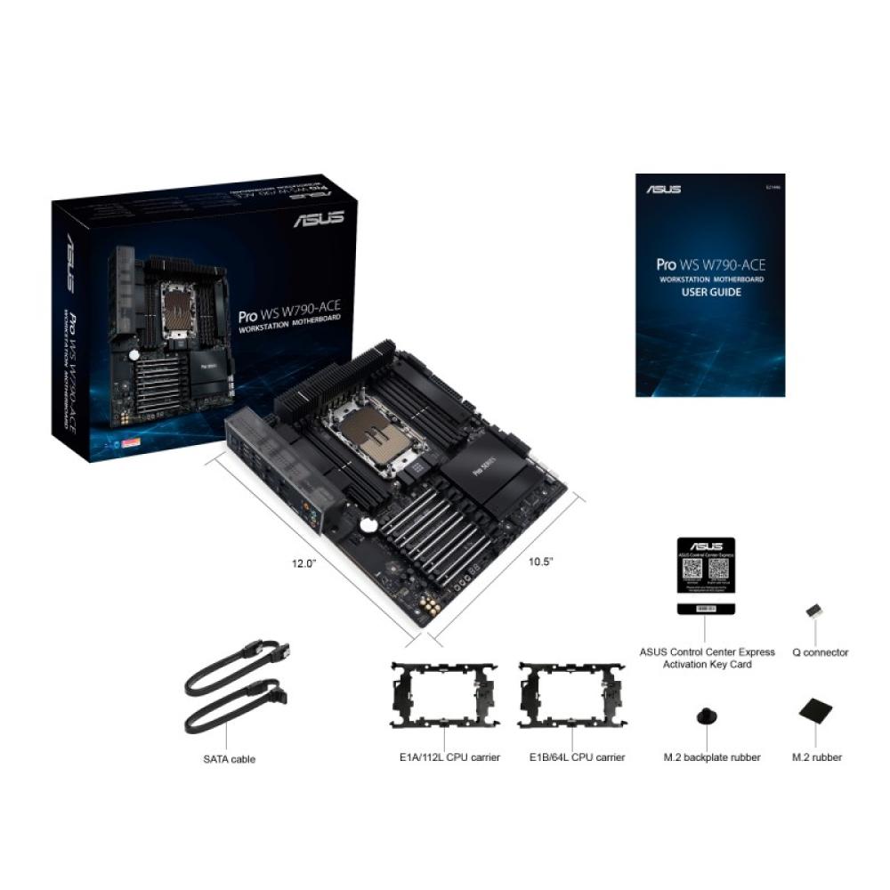 ASUS - PRO WS W790-ACE Intel W790 LGA 4677 (Socket E) SSI CEB