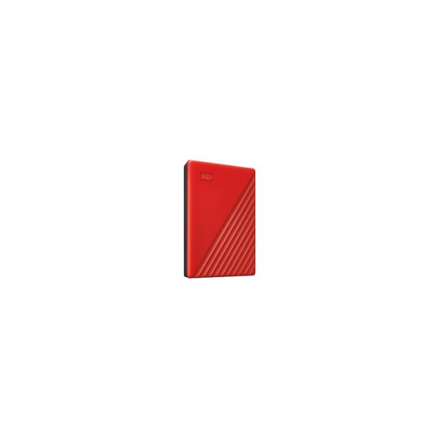 Western Digital - My Passport disco duro externo 2 TB 2.5" 3.2 Gen 1 (3.1 Gen 1) Rojo