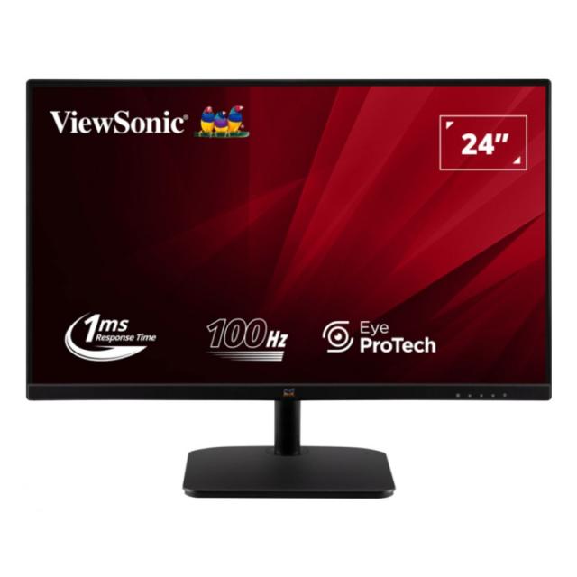 Viewsonic - VA2432-H-2 pantalla para PC 61 cm (24") 1920 x 1080 Pixeles Full HD LED Negro