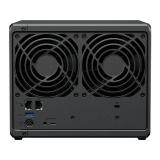 Synology - DiskStation DS925+ NAS Ryzen Embedded V1500B 4 GB DDR4 48 TB Unidad de disco duro Negro