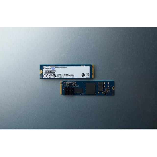 Kingston Technology - 480G DC2000B PCIe 4.0 M.2 2280 Enterprise SSD