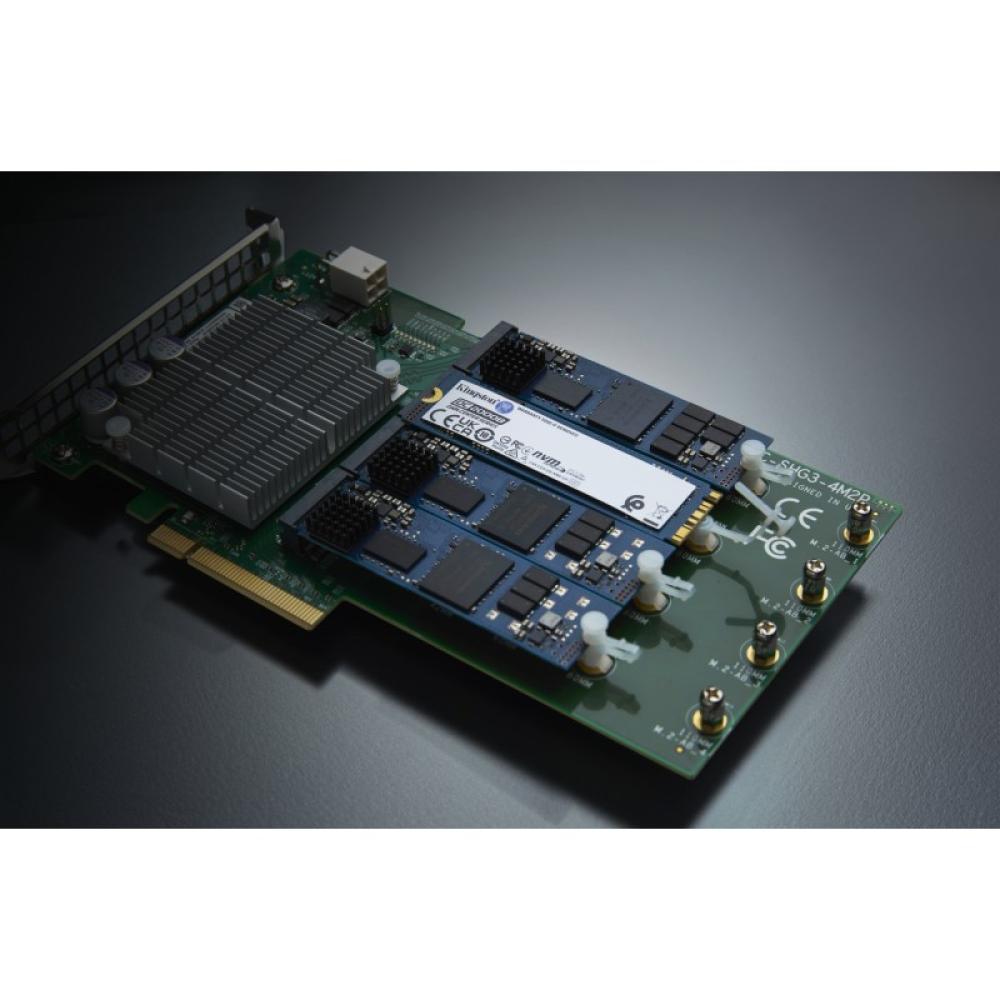 Kingston Technology - 480G DC2000B PCIe 4.0 M.2 2280 Enterprise SSD