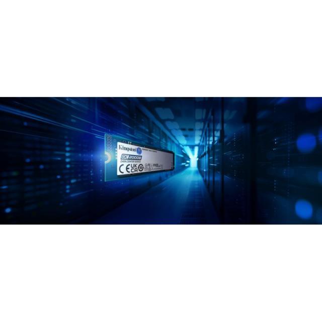 Kingston Technology - 480G DC2000B PCIe 4.0 M.2 2280 Enterprise SSD