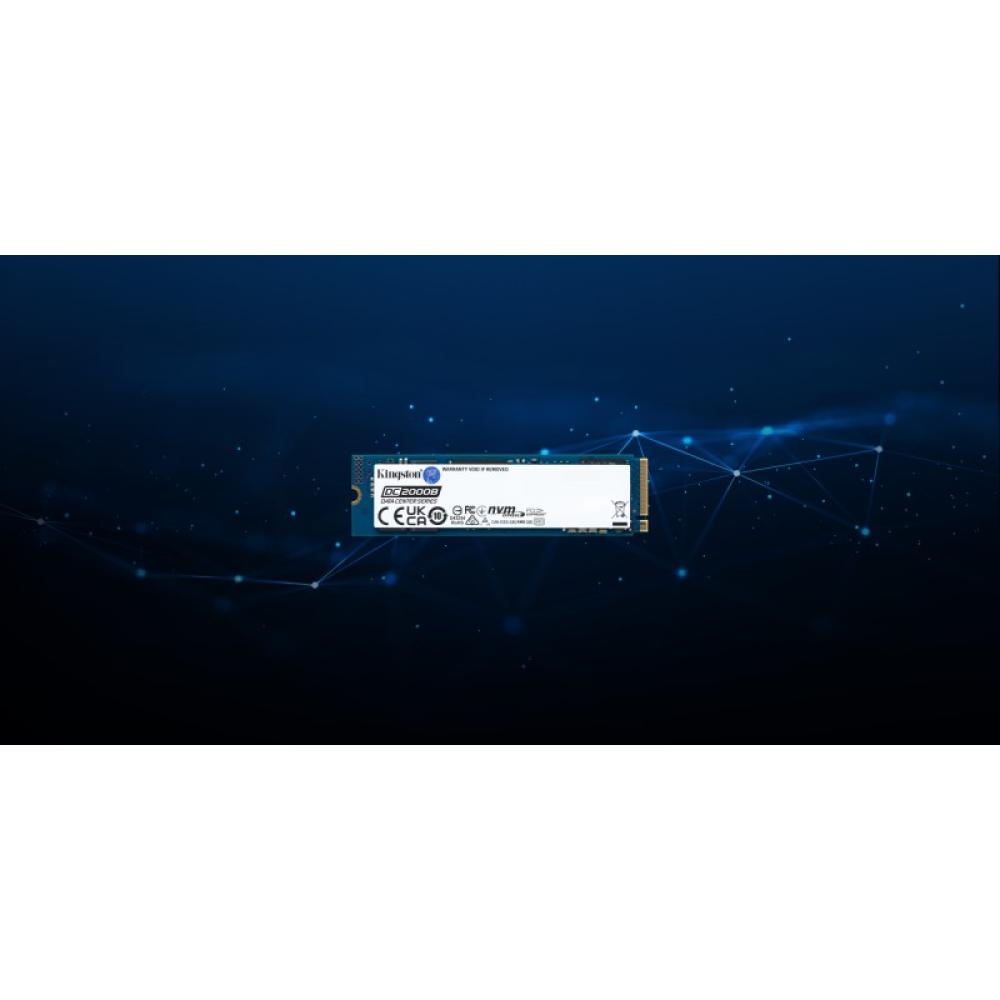 Kingston Technology - 480G DC2000B PCIe 4.0 M.2 2280 Enterprise SSD