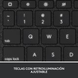 Logitech - 920-011439 teclado para móvil QWERTY Español Smart Connector Gris