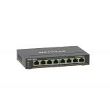NETGEAR - 8-Port Gigabit Ethernet High-Power PoE+ Plus Switch (GS308EPP) Gestionado L2/L3 Gigabit Ethernet (10/100/1000) Energía