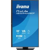 iiyama - ProLite XB3294UHSCP-B1 pantalla para PC 80 cm (31.5") 3840 x 2160 Pixeles 4K Ultra HD Negro
