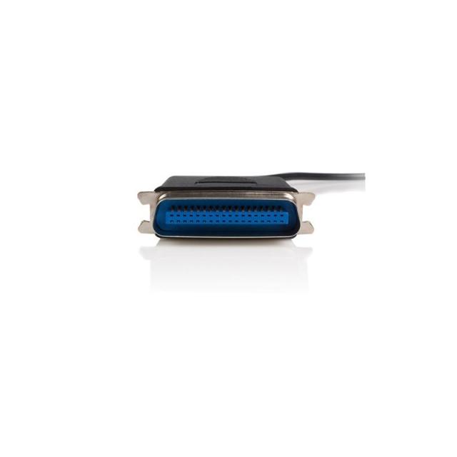 StarTech.com - Cable de 1,8m Adaptador de Impresora Paralelo Centronics a USB A