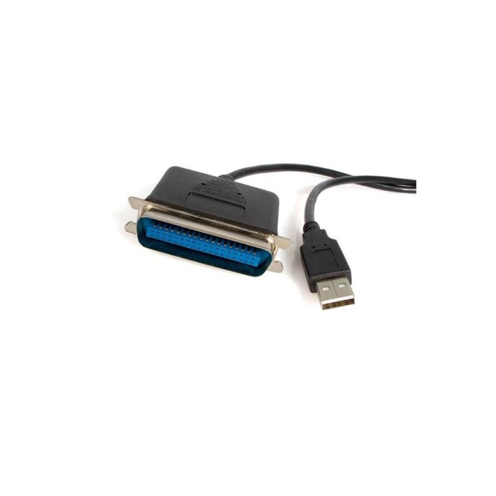 StarTech.com - Cable de 1,8m Adaptador de Impresora Paralelo Centronics a USB A