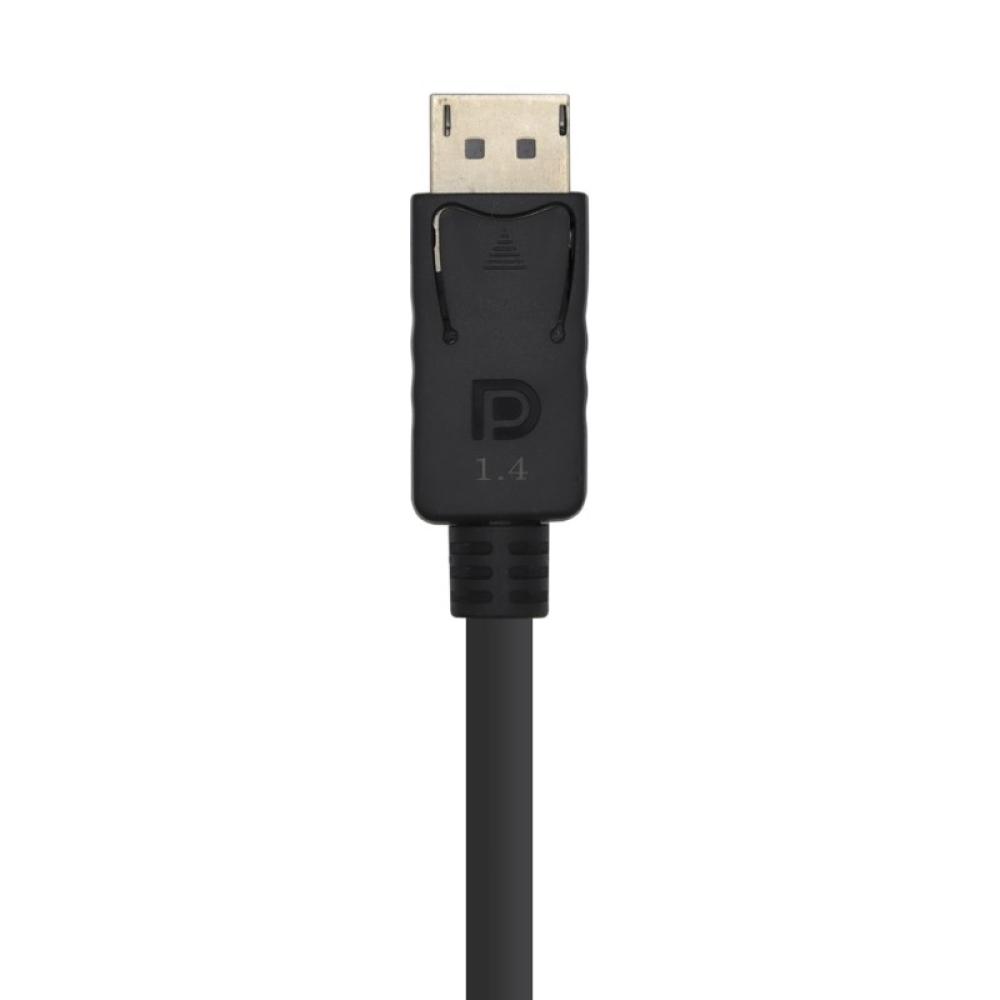 AISENS - Cable Displayport V1.4 8K@60HZ, DP/M-DP/M, Negro, 0.8m