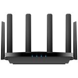 Cudy - P5 router inalámbrico Gigabit Ethernet Doble banda (2,4 GHz / 5 GHz) 5G Negro