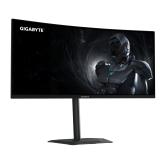 GIGABYTE - GS34WQCA Monitor Gaming Curvo 34" WQHD – 3440 x 1440, 1500R, 120Hz, 1ms, 300 cd/m², FreeSync Premium, HDR Ready, HDMI