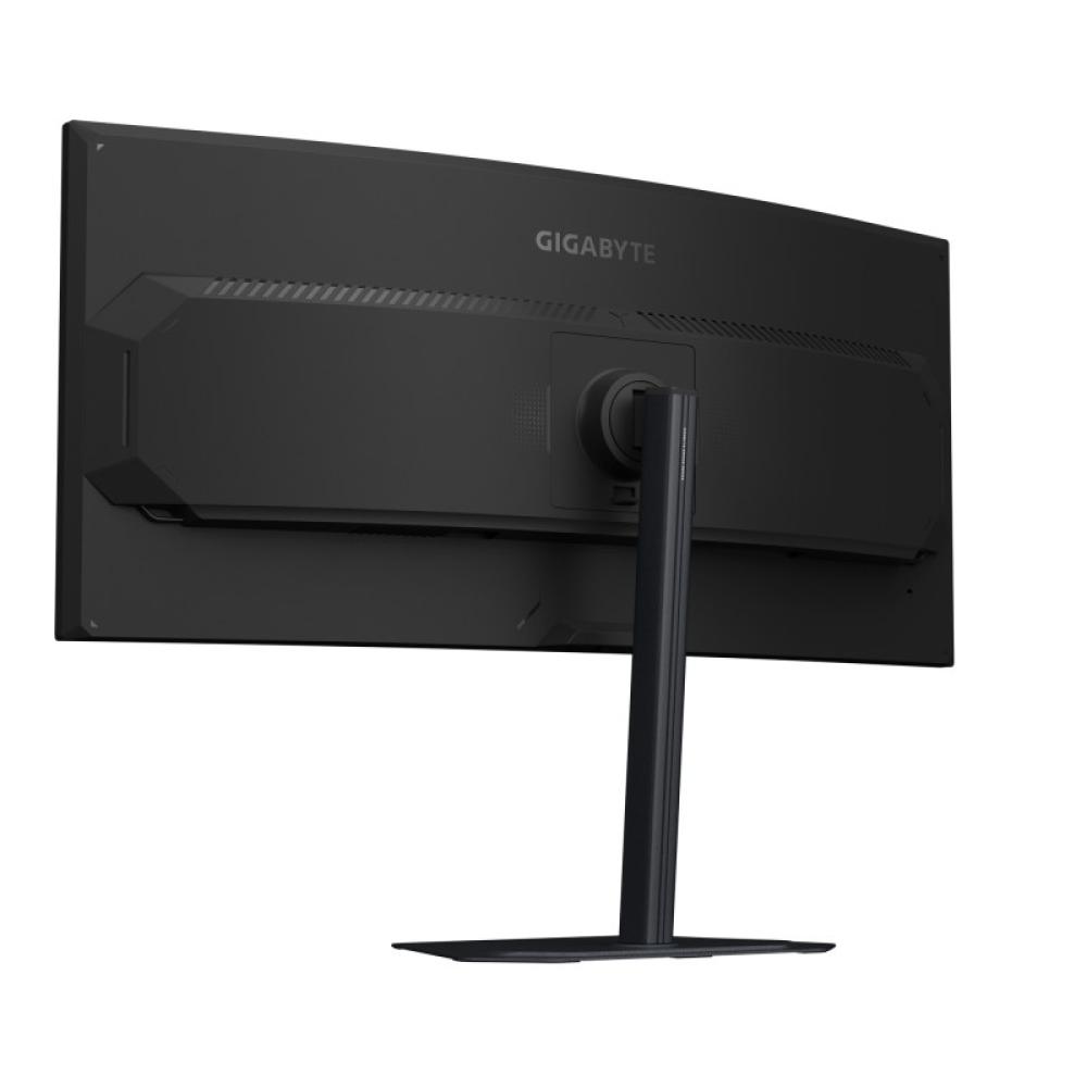 GIGABYTE - GS34WQCA Monitor Gaming Curvo 34" WQHD – 3440 x 1440, 1500R, 120Hz, 1ms, 300 cd/m², FreeSync Premium, HDR Ready, HDMI