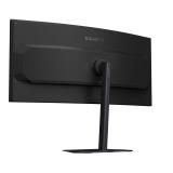 GIGABYTE - GS34WQCA Monitor Gaming Curvo 34" WQHD – 3440 x 1440, 1500R, 120Hz, 1ms, 300 cd/m², FreeSync Premium, HDR Ready, HDMI
