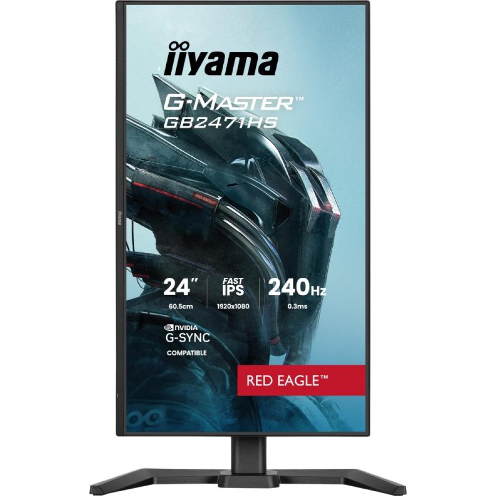 iiyama - G-MASTER GB2471HS-B1 pantalla para PC 60,5 cm (23.8") 1920 x 1080 Pixeles Full HD Negro