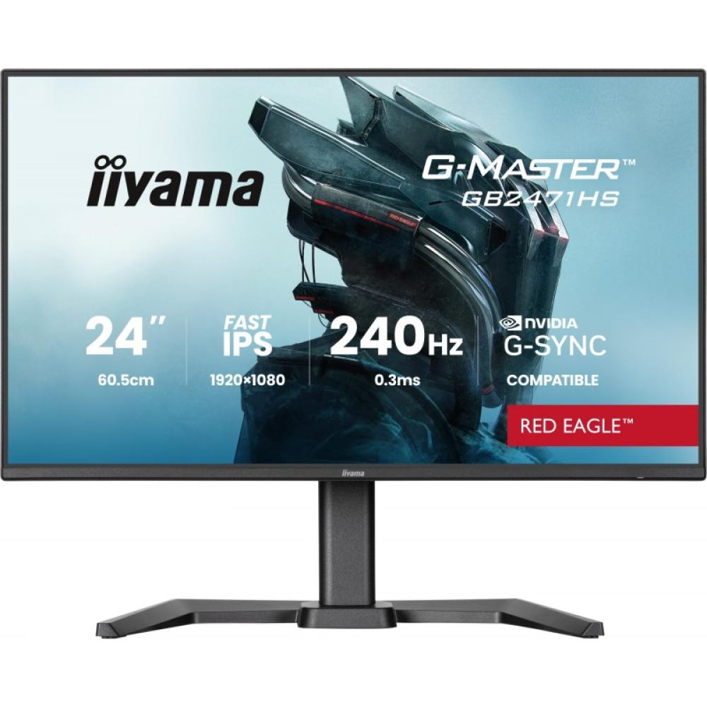 iiyama - G-MASTER GB2471HS-B1 pantalla para PC 60,5 cm (23.8") 1920 x 1080 Pixeles Full HD Negro