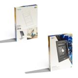 TooQ - Marco Antirrobo para Tablets de 11”, Negro