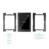 TooQ - Marco Antirrobo para Tablets de 11”, Negro