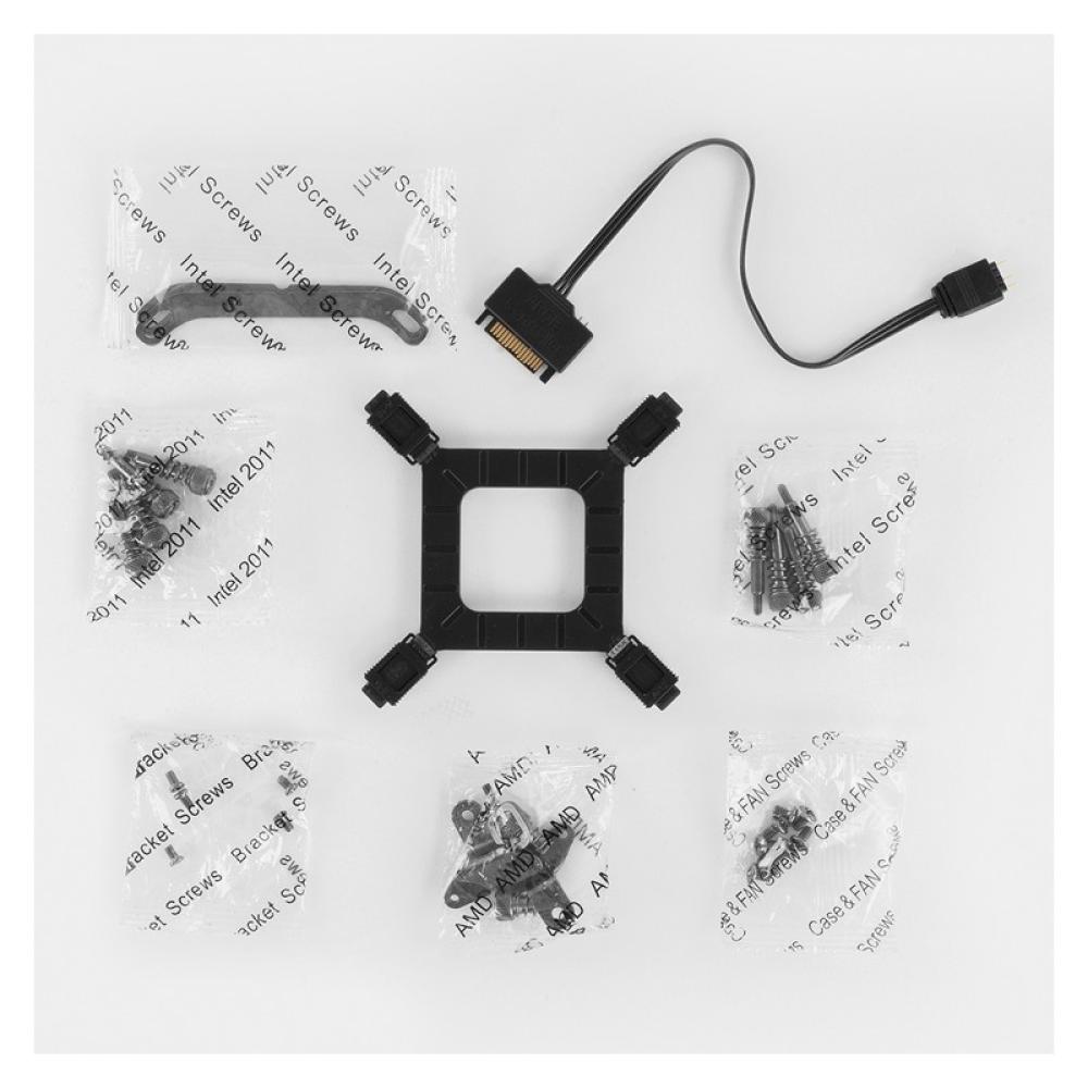 NOX - Hummer M-240 ARGB Procesador Sistema de refrigeración líquida todo en uno 12 cm Negro