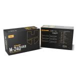 NOX - Hummer M-240 ARGB Procesador Sistema de refrigeración líquida todo en uno 12 cm Negro