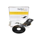 StarTech.com - Tarjeta PCI Express con 4 Puertos USB 3.0