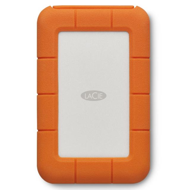 LaCie - Rugged USB-C disco duro externo 5 TB Gris, Amarillo