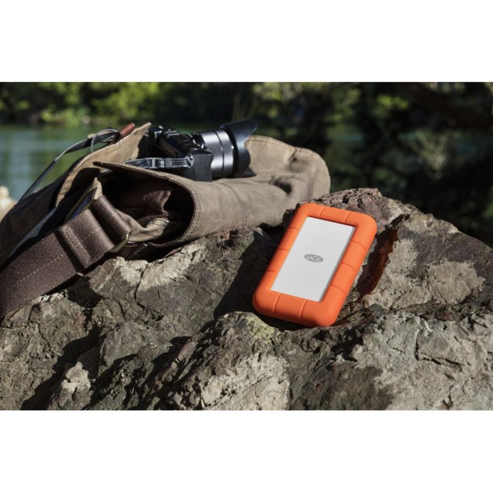 LaCie - Rugged USB-C disco duro externo 5 TB Gris, Amarillo