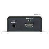 ATEN - VE801R extensor audio/video Receptor AV Negro