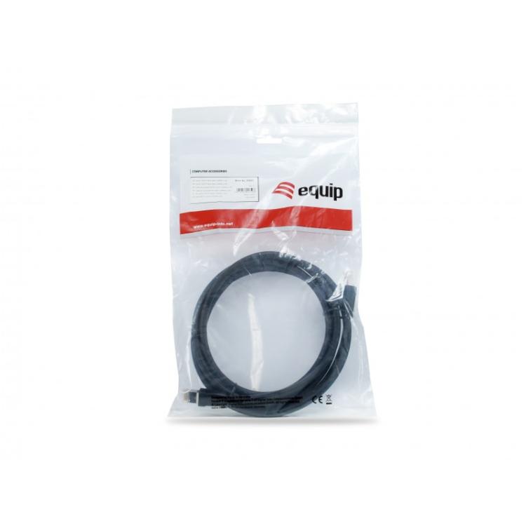 Equip - 608051 cable de red Negro 2 m Cat8.1 S/FTP (S-STP)