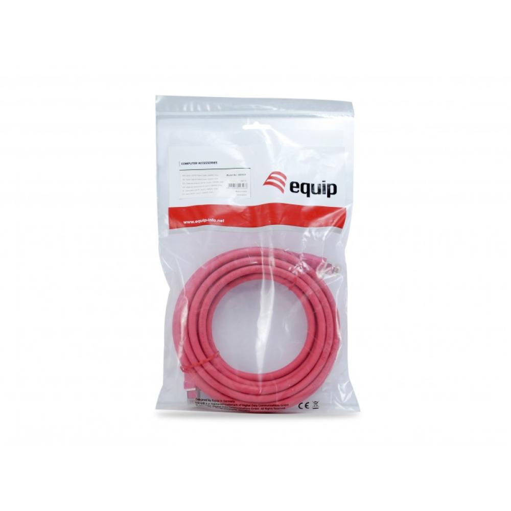 Equip - 608024 cable de red Rojo 5 m Cat8.1 S/FTP (S-STP)