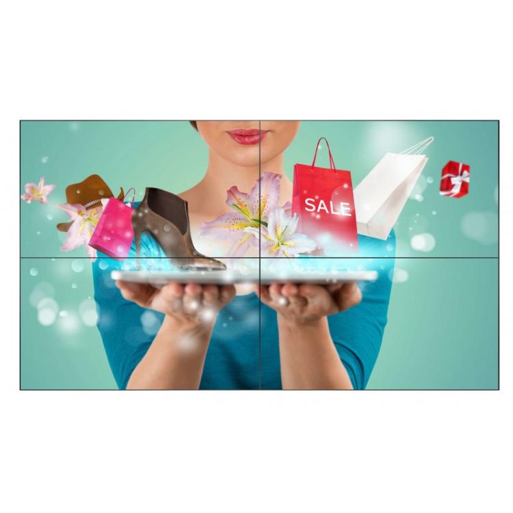 Philips - Signage Solutions X-Line Videowa Pantalla plana para señalización digital 139,7 cm (55") LED 500 cd / m² Full HD Negro