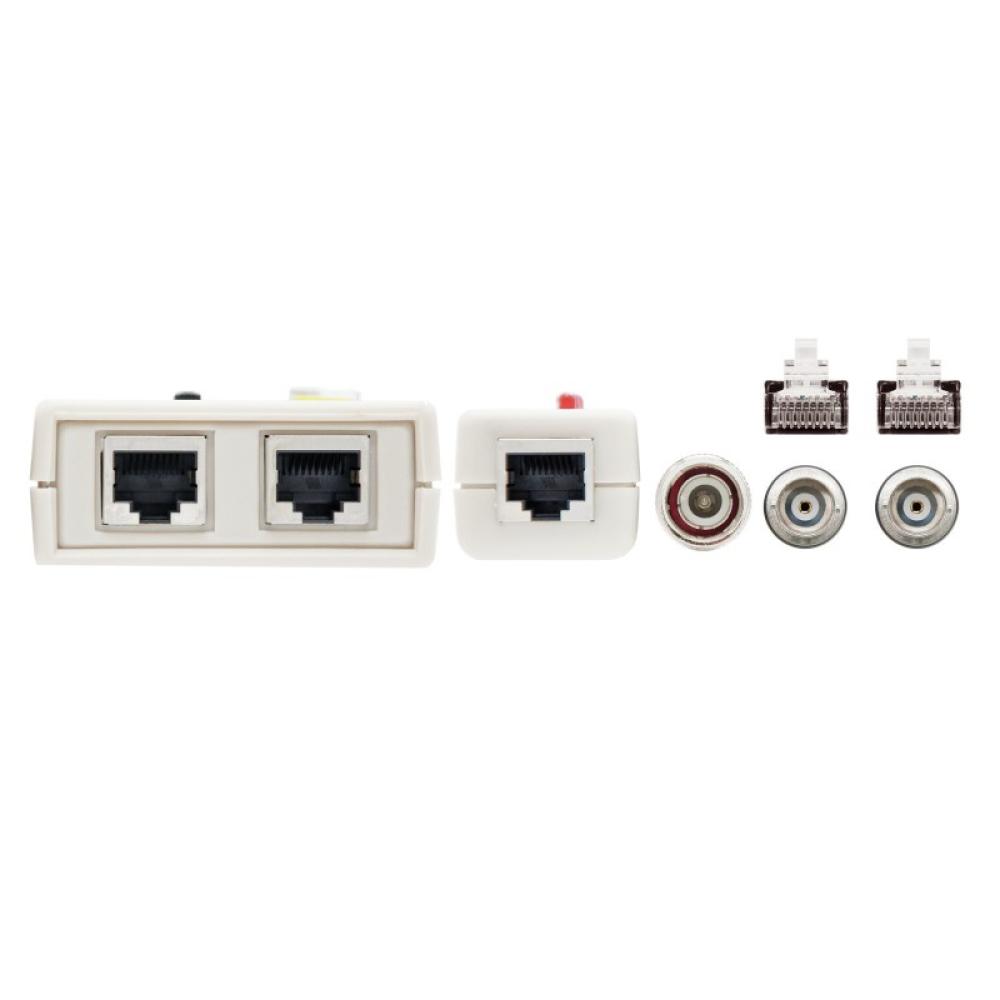 Nanocable - TESTEADOR PARA CABLE RJ11/RJ12/RJ45, COAXIAL