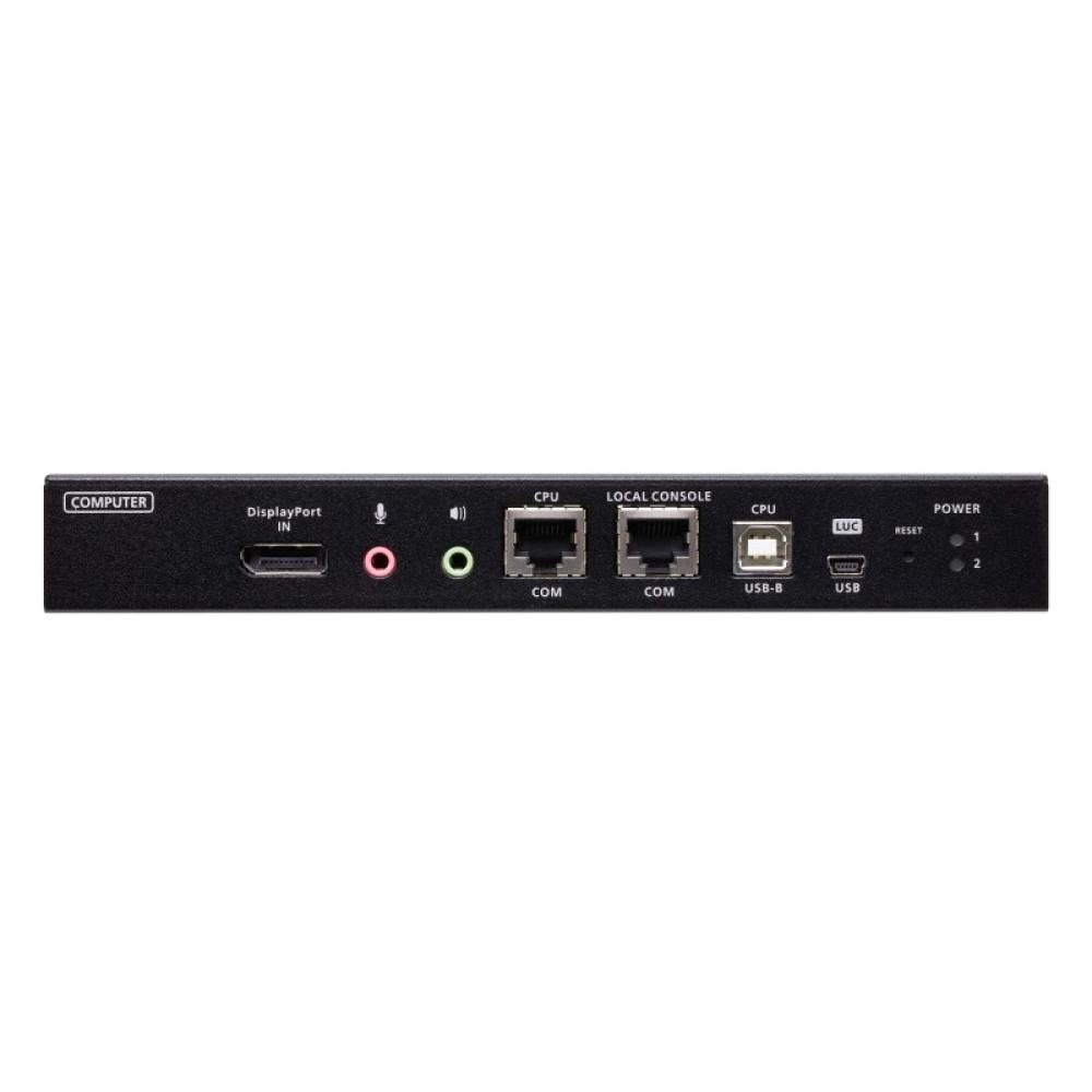 ATEN - 1 switch KVM a través de IP DisplayPort 4K de un solo puerto para acceso a recurso compartido local/remoto