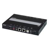 ATEN - 1 switch KVM a través de IP DisplayPort 4K de un solo puerto para acceso a recurso compartido local/remoto