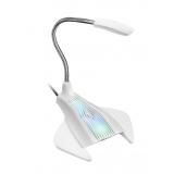 Mars Gaming - MMICX, Micrófono Estudio Profesional LED, Mute, USB+Jack 3.5mm, Negro