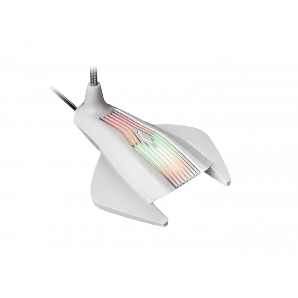 Mars Gaming - MMICX, Micrófono Estudio Profesional LED, Mute, USB+Jack 3.5mm, Negro
