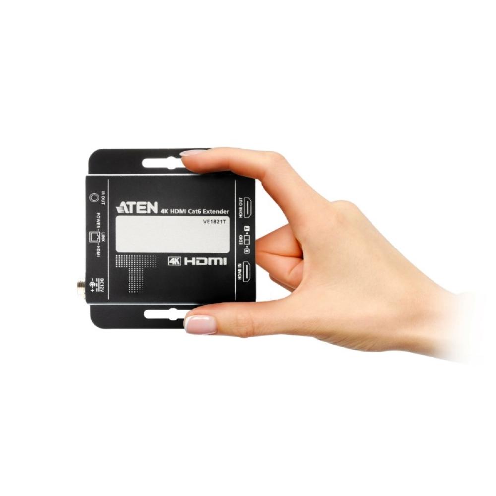 ATEN - VE1821-AT-G extensor audio/video Transmisor y receptor de señales AV Negro