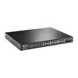 TP-Link - JetStream TL-SG3428MP switch Gestionado L2+ Gigabit Ethernet (10/100/1000) Energía sobre Ethernet (PoE) 1U Negro