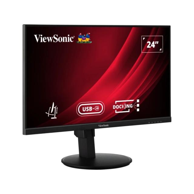 Viewsonic - VG Series VG2409U-2 pantalla para PC 60,5 cm (23.8") 1920 x 1080 Pixeles Full HD LED Negro